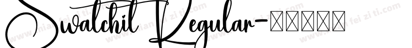 Swatchit Regular字体转换